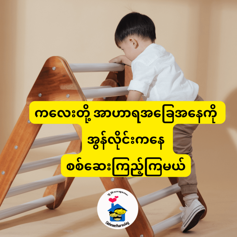 အသက် (၅) နှစ်အောက်ကလေးအာဟာရအွန်လိုင်းမှစစ်ဆေးခြင်း အဖြေရလဒ်များ (မေ ၂၀၂၄)